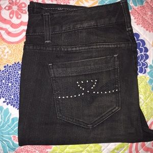 Gently worn dark grey bootcut DKNY Jeans